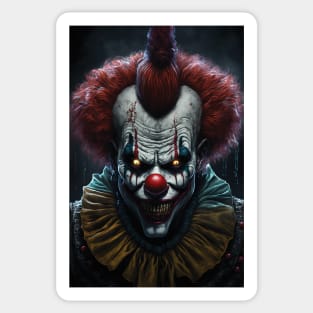 The Killer Clown's Last Laugh 1 of 4 in the series Sticker